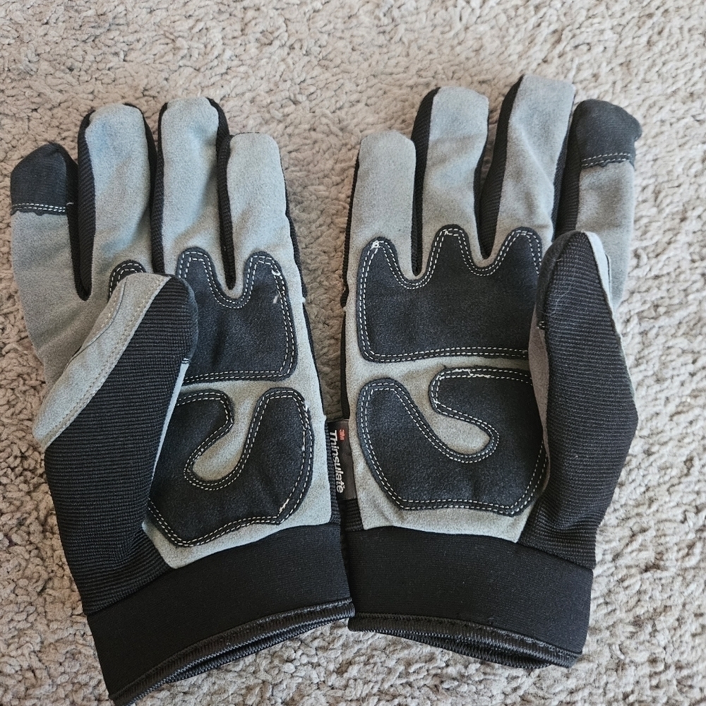 3M Thinsulate Mens Gloves Size Large
